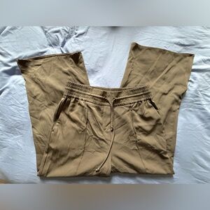 A.L.C. Beige Elastic Waist Pants